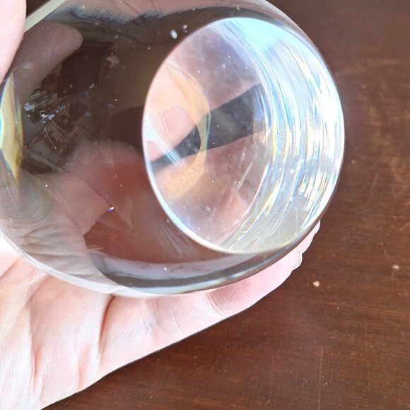 Clear Crystal Small MCM Owl - 3.5" - Picture 4 of 5